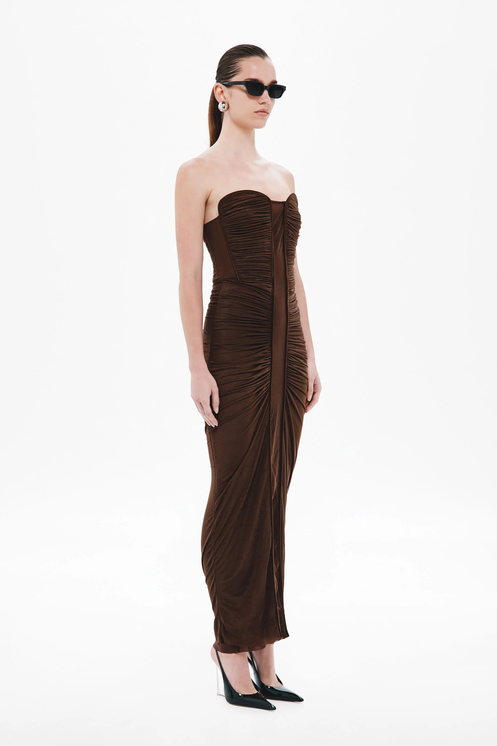 THE TOTEM STOCKING JERSEY MIDI DRESS - Image 3