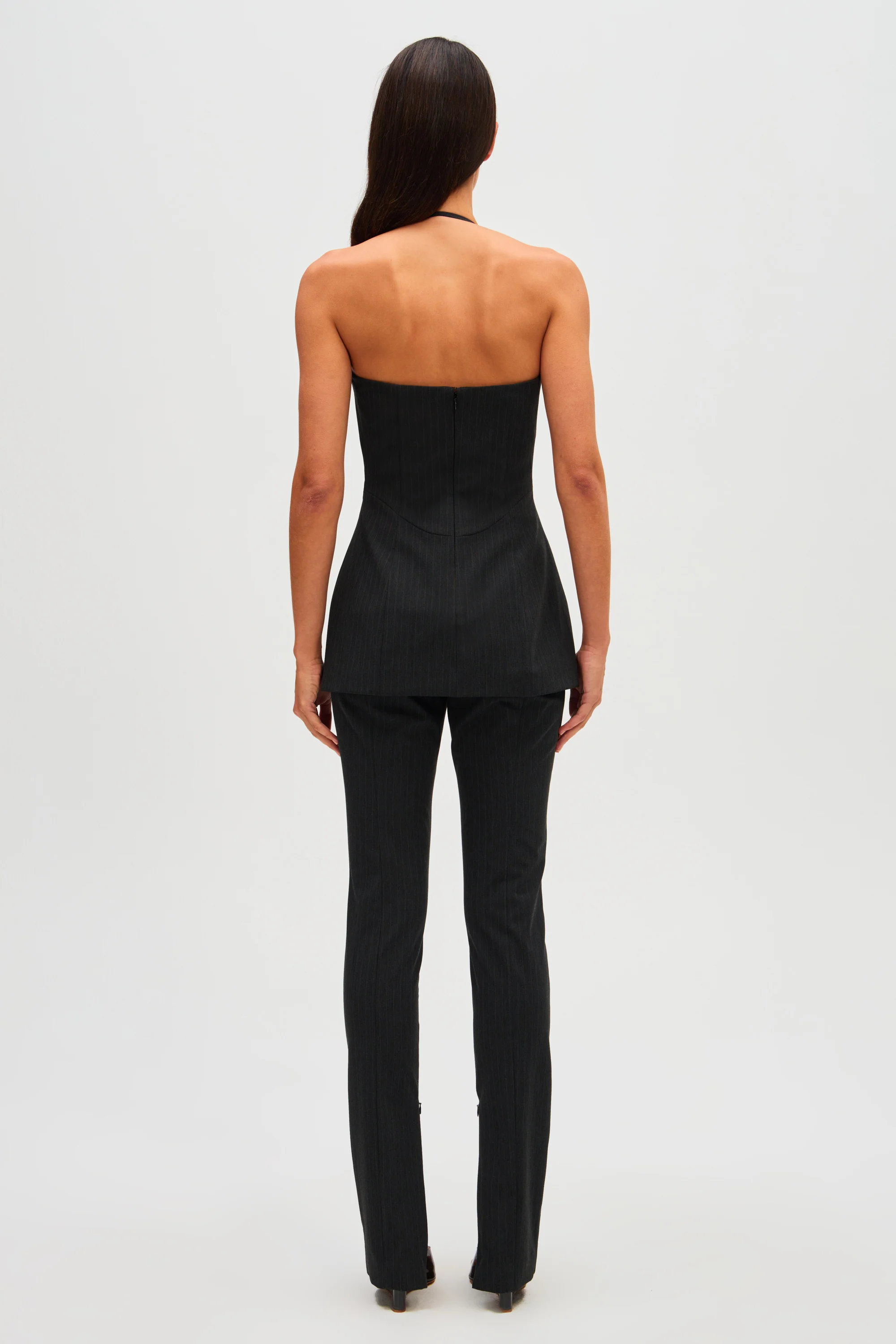 VIVIENNE PINSTRIPE TOP - Image 3