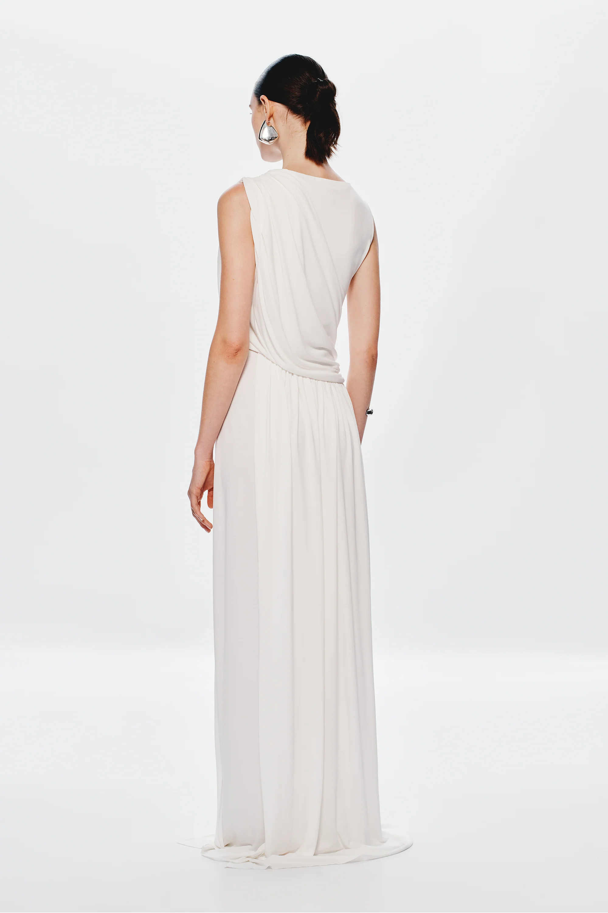 THE WATERFALL CUPRO DRESS - Image 5